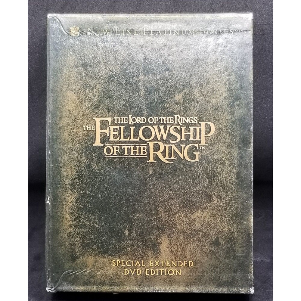 The Lord of the Rings: The Fellowship of the Ring (DVD, 2002, 4-Disc Set, Extend